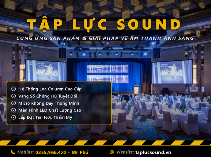 Dự án Âm Thanh – LED Nhà Hàng – Tiệc Cưới tại Hà Nam 