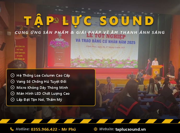 Dự án Âm Thanh Hội Trường – Trường Học 