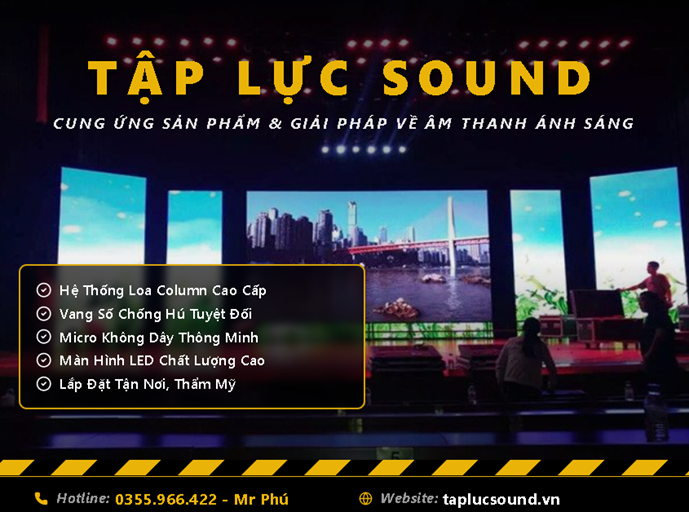 Dự án thi công hệ thống màn hình LED sự kiện tại Cần Thơ 